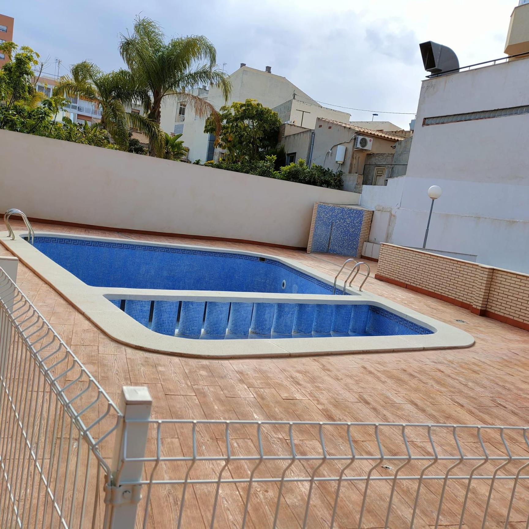Terraza Acogedora , Piscina , Parking, Aire Acondicionado, Appartement El Campello Buitenkant foto